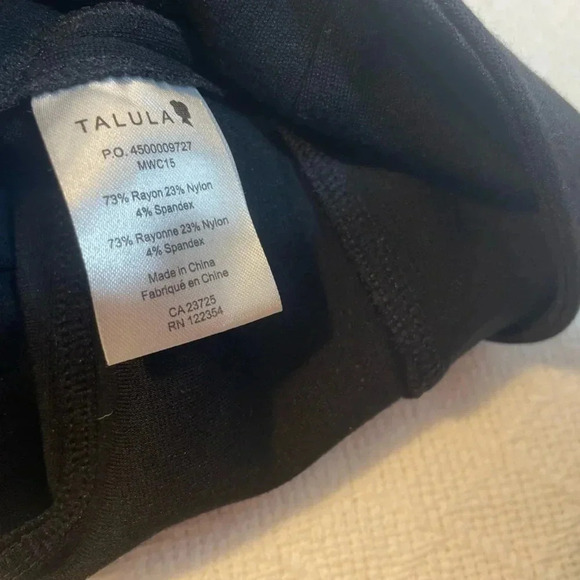 Aritzia Talula Gina Bandage Skirt Black Size 6 - Picture 6 of 6